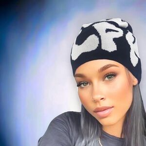 MEA Culpa Skull Cap Knit Beanie, bundle of 3